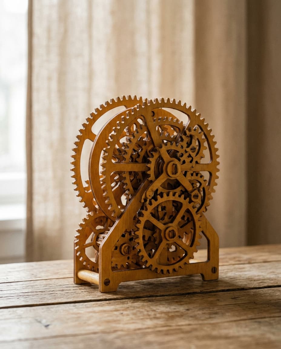 Kinetic Wood Puzzle